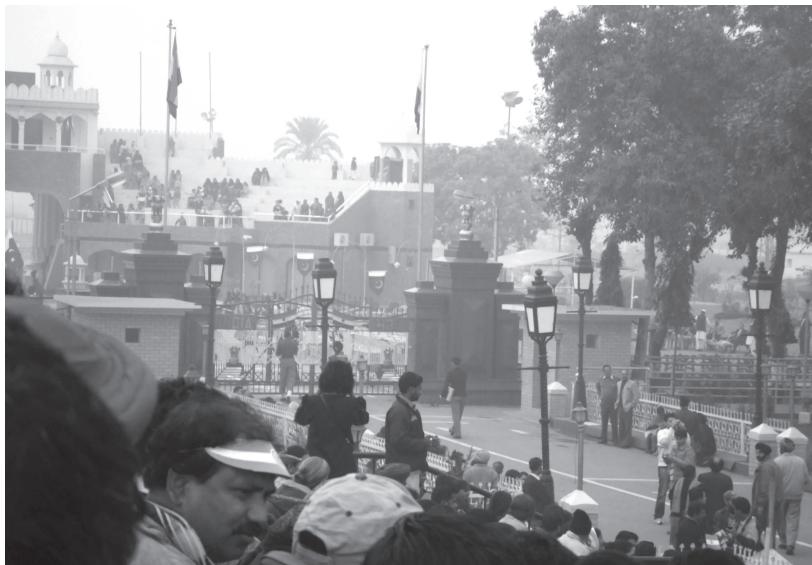 Fig. 8.1 Wagah Border is not only a tourist place but also used for trade between India and Pakistan