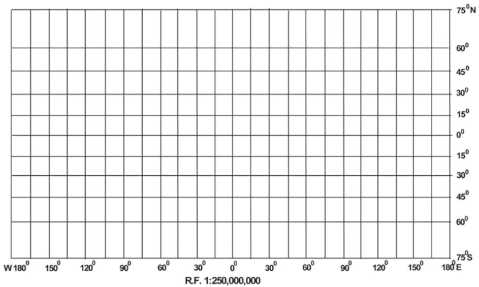 Figure 4.5 Mercator's Projection