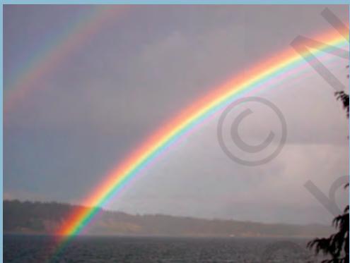 RAINBOW
(Natural Dispersion of Light)