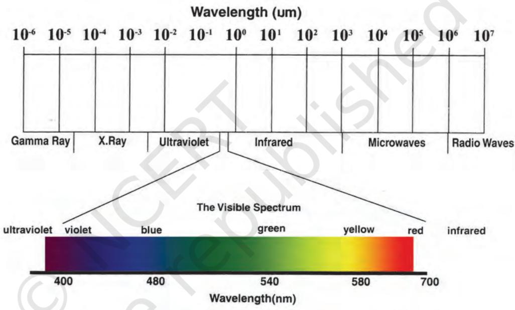 Figure 6.3 Electromagnetic Spectrum