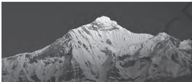 चित्र 2.3 : हिमालय