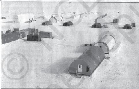 the research station for the European Project for Ice Coring in Antarctica.