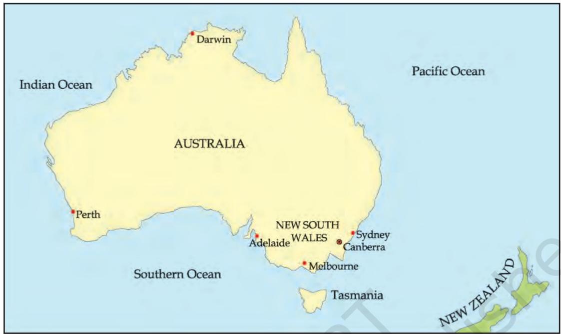 MAP 2: Australia