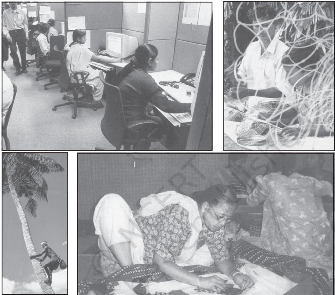 Different Types of Work