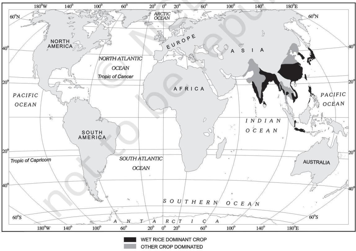 Fig. 4.8: Areas of Intensive Subsistence Farming