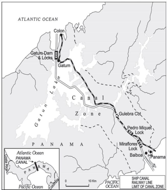 Fig. 7.11 : The Panama Canal