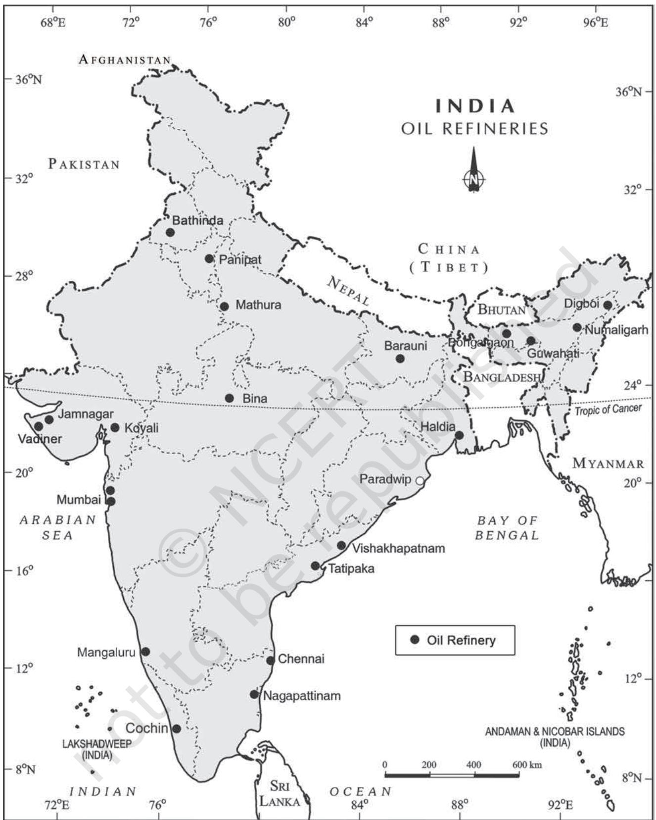 Fig. 5.5 : India - Oil Refineries