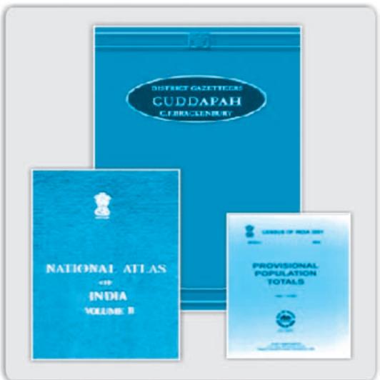 Fig. 1.3 : Some of the Government Publications
