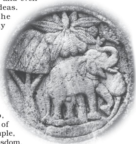 Fig. 4.17The woman at the gateFig. 4.18An elephant at Sanchi
