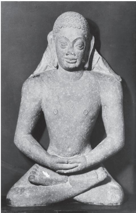 Fig. 4.5
An image of a tirthankara from Mathura, c. third century CE