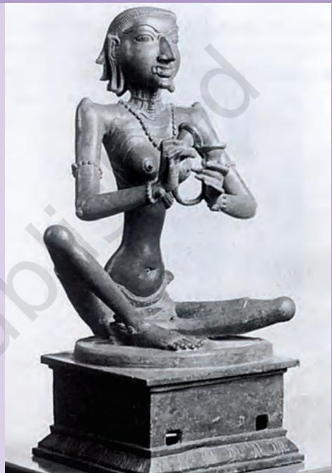 Fig. 6.4
A twelfth-century bronze image of Karaikkal Ammaiyar