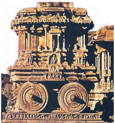 Fig. 7.24
The chariot of the Vitthala temple