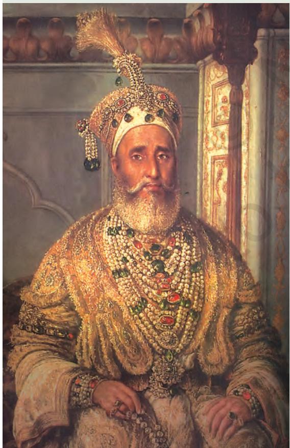 Fig. 10.1
Portrait of Bahadur Shah