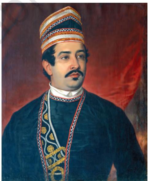 चित्र 9.6महाराजा मेहताब चंद (1820-79)।