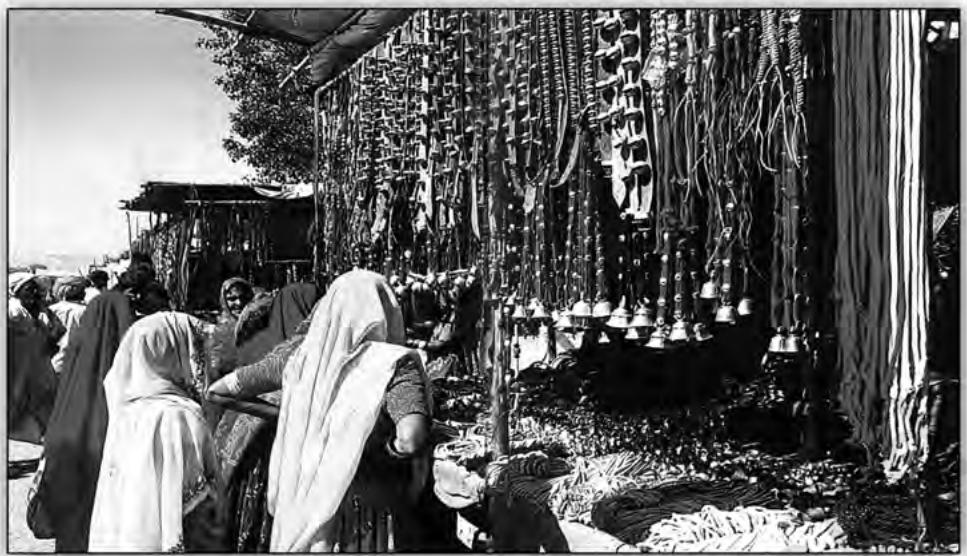 A weekly market in tribal area