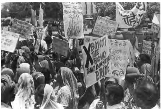 Struggle against dowry